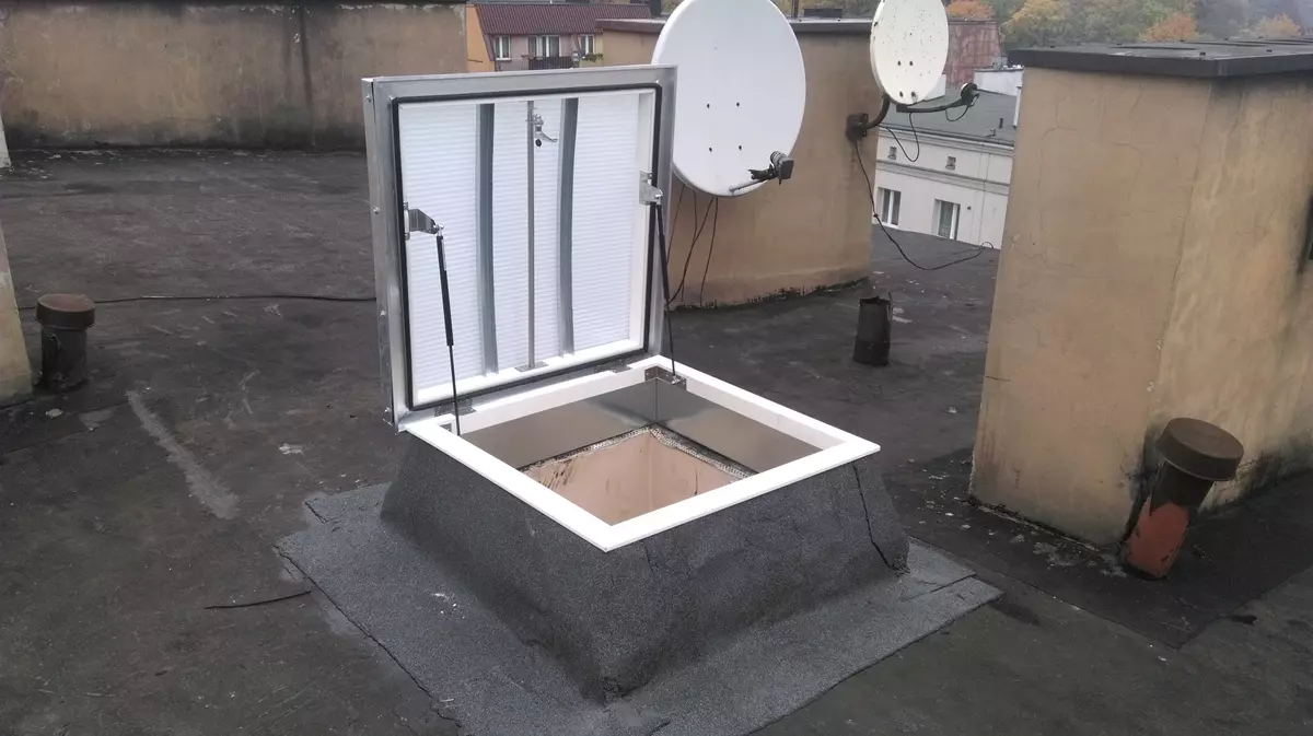 Zastosowanie wyjść na dach